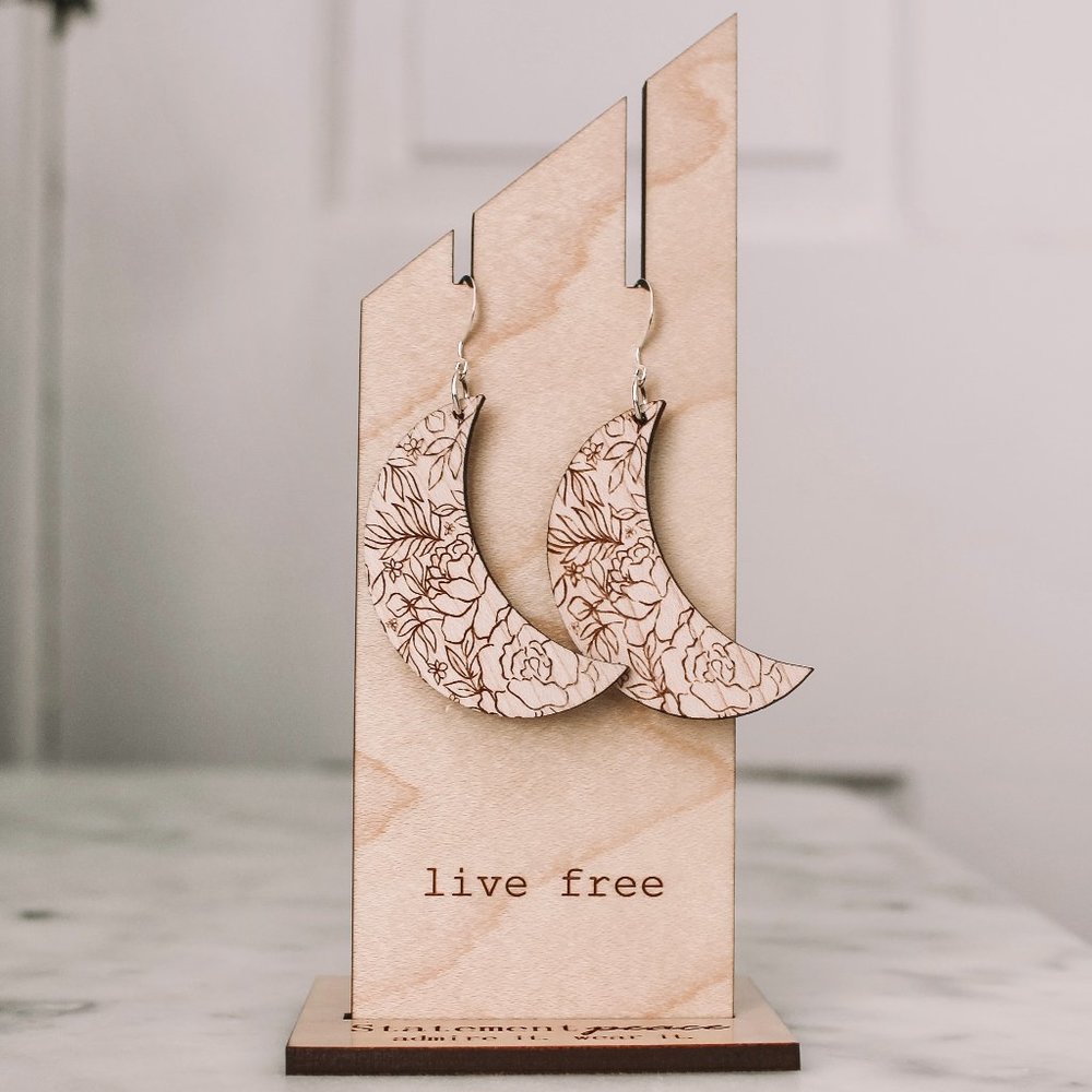 Crescent Moon Earrings